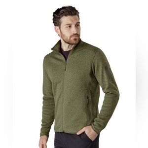 Arc'teryx Men’s Green Covert Cardigan